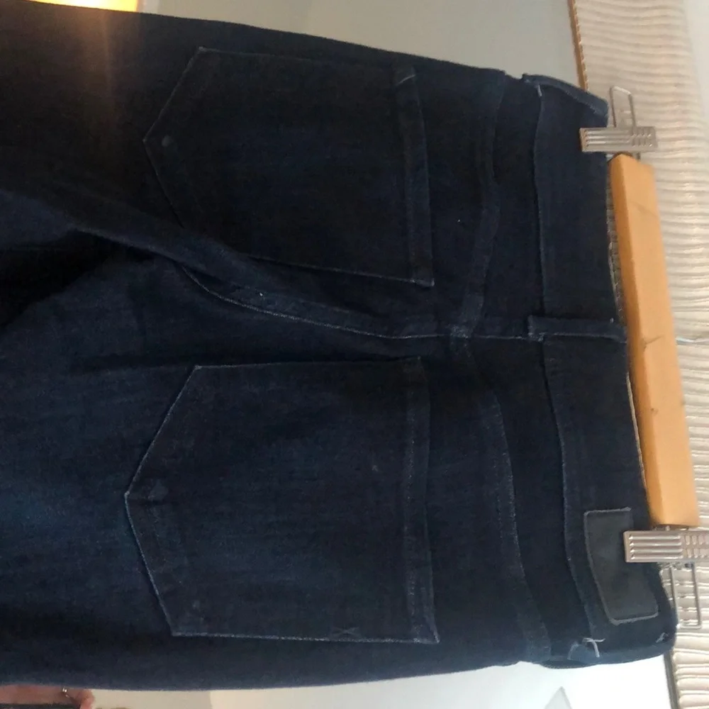 High rise bell flare dark wash jeans - Picture 3 of 3
